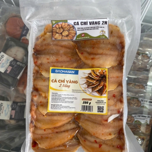 Cá chỉ vàng 2 nắng (500g)